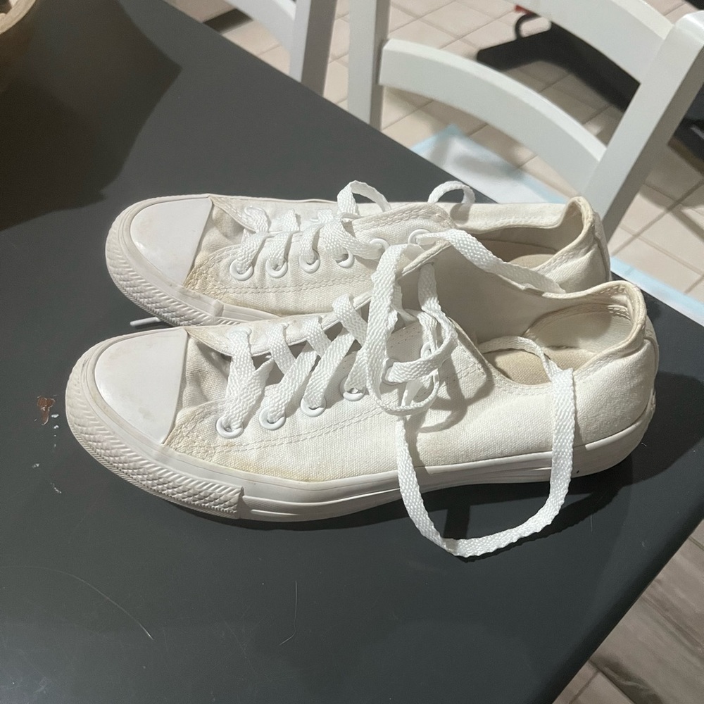 Converse white sneakers